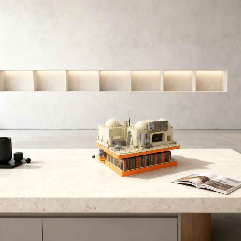 

510pcs MOC Tatooine Bits And Scrap Star Battle Model Building Blocks DIY Gift Creative Collectible Display Decor Premium Adult