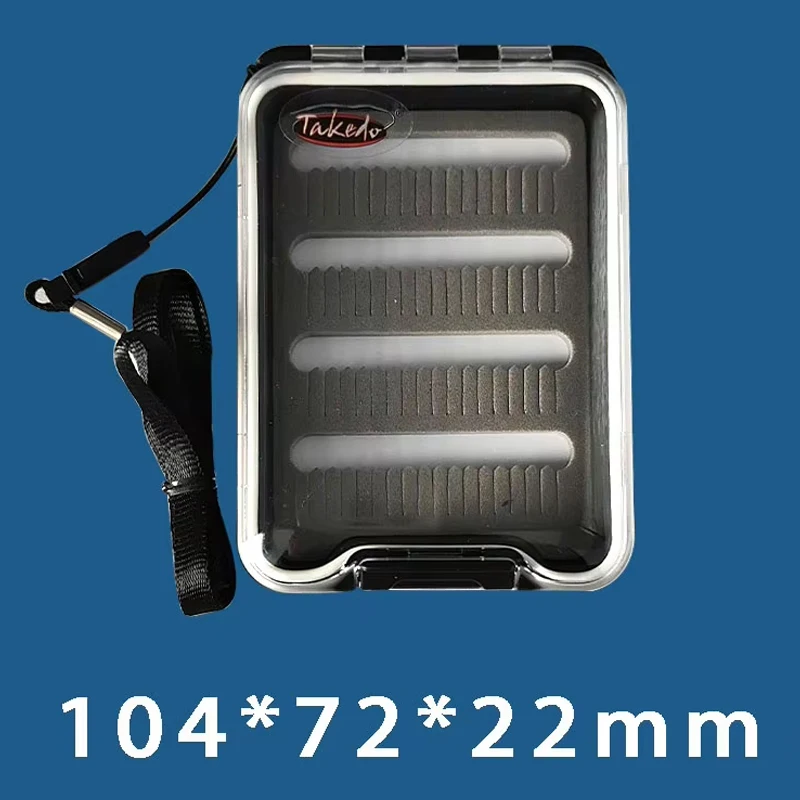 Caja de pesca impermeable TAKEDO LF04 – Para moscas trucha y salmón - imagen 2