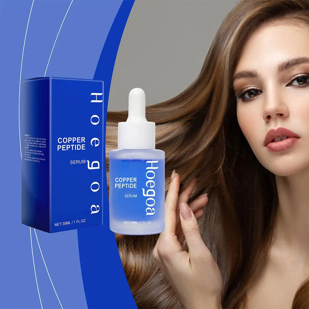 Copper Peptide Hair Density Serum Crazy Traction Alopecia Hair Prevent Scalp Oil Care Loss Essential Baldness Hair Anti Rep U7Z9