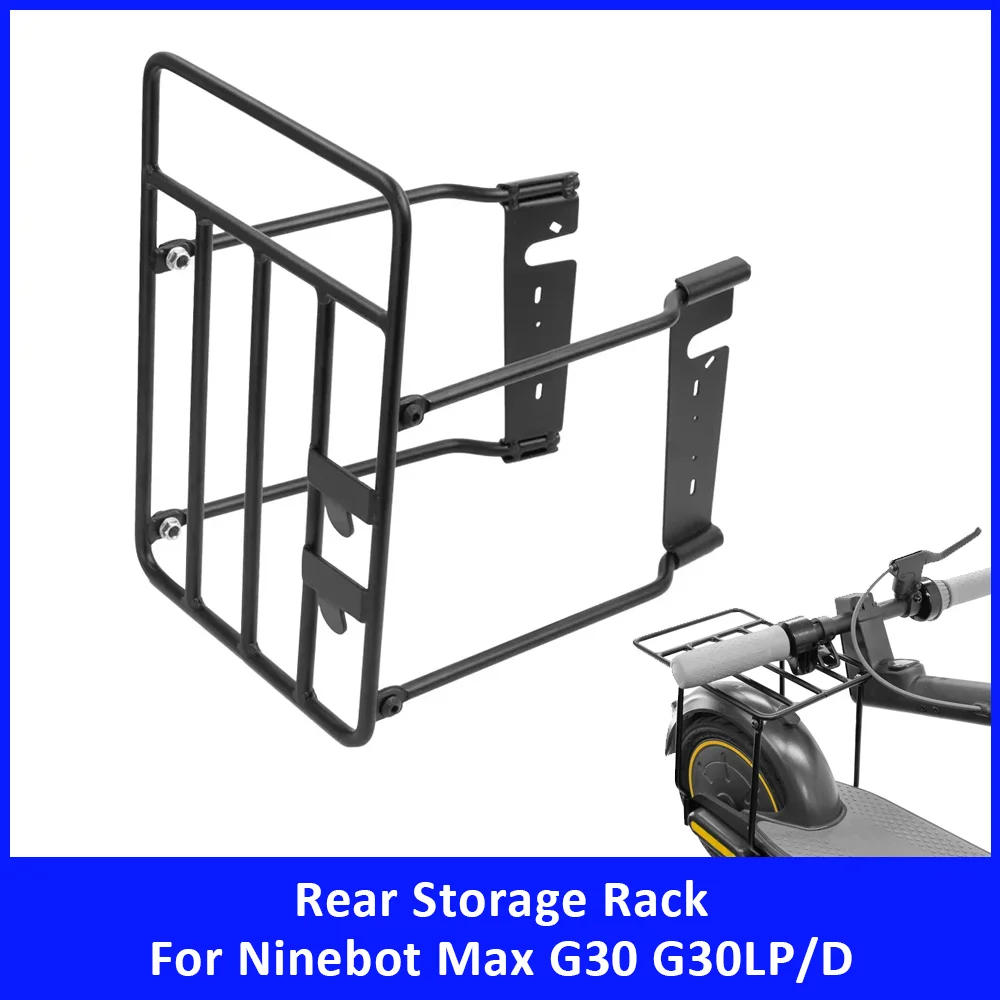 

Thicken Steel Folded Rear Rack Storage Shelf for Ninebot Max G30 G30LP/D Electric Scooter Accessories Durable Luggage Cargo Rack