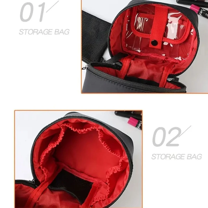 1pc Portable Portable Makeup Bag Travel Wash Storage Bag