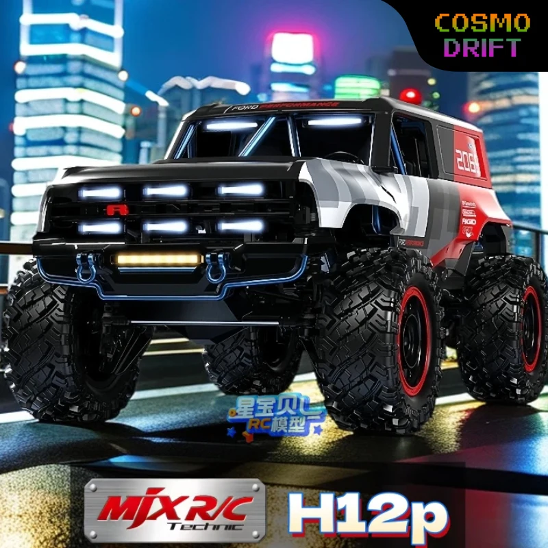 New MJXRC H12P Brushless 4WD High‑Speed RC Car Hard‑Body All‑Terrain Off‑Road Climbing Hobby Remote Control Model for Adult