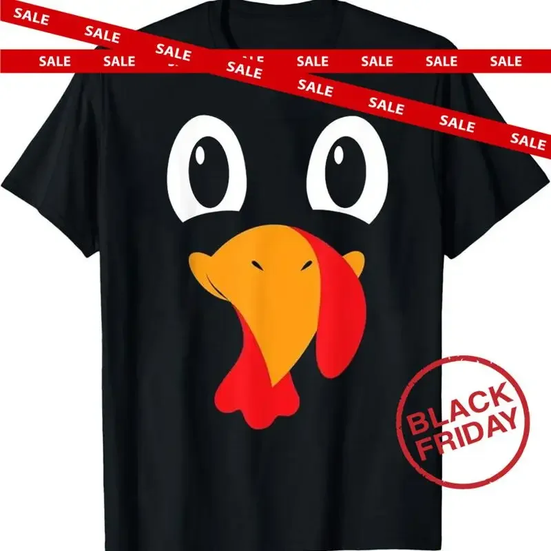Turkey Face Shirt, Funny Thanksgiving T-Shirt