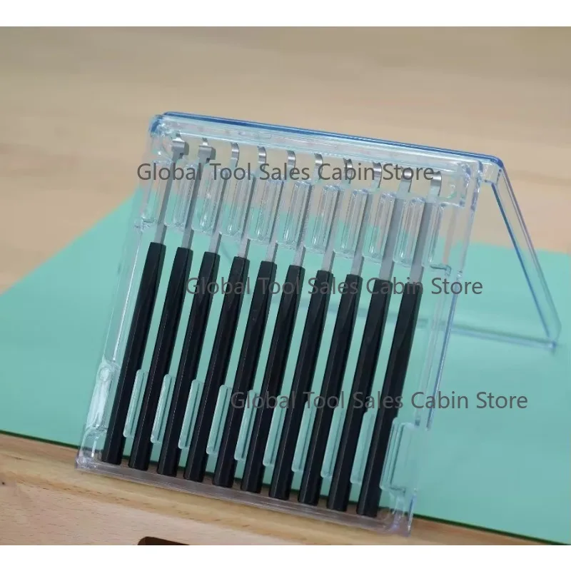 

Dedicated 10PCS High Quality Watch Pointer Remover Set Essential Wristwatch Repair Tools for Professional Watchmakers