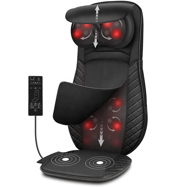 Nowcozy Hot selling Neck massage cushion for body neck back massage cushion seat with adjustable up and down neck massager