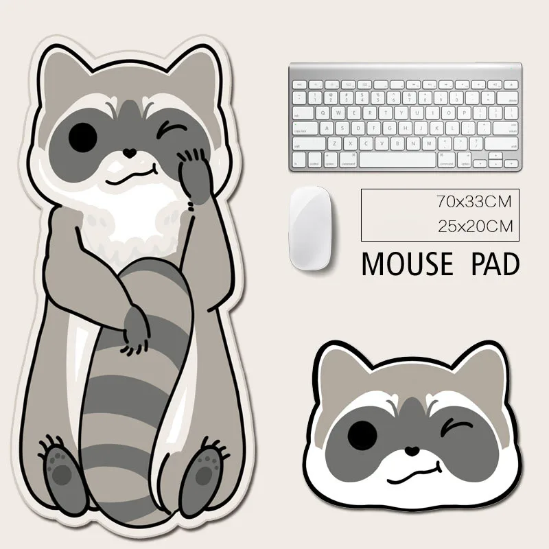 Large Mouse Pad Set Keyboard Cartoon Super Cute Big Desk Computer Mousepad Office Table Mat Mouse Pads Gaming Accessories