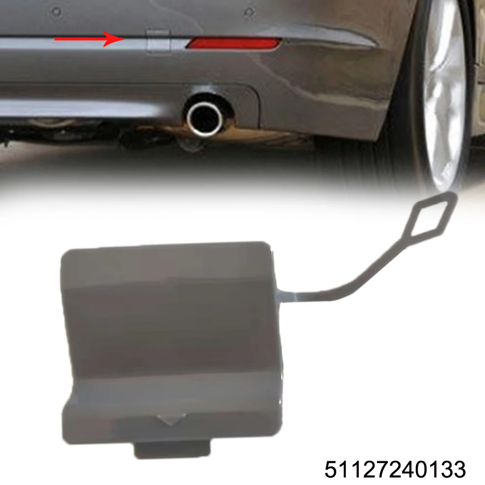 

Высококачественная заглушка буксировочного крюка, 1 шт., 51127240133, пластиковая, практичная замена для BMW 5 серии F10