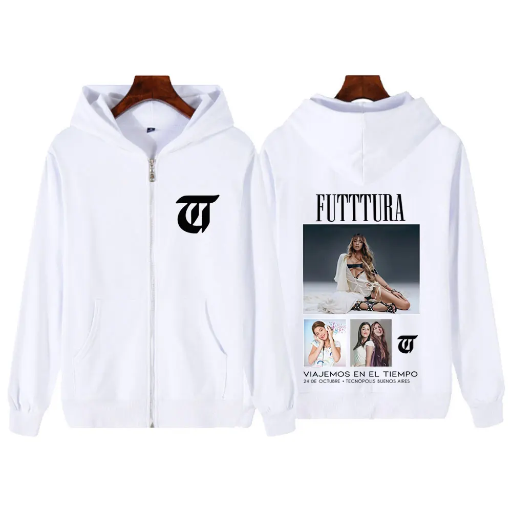 المغني تيني ستويسل فوديرا ألبوم 2025 جولة قلنسوة بسحاب الرجال النساء الجمالية العصرية بلوزات الشتاء الصوف سترات رجالي #2