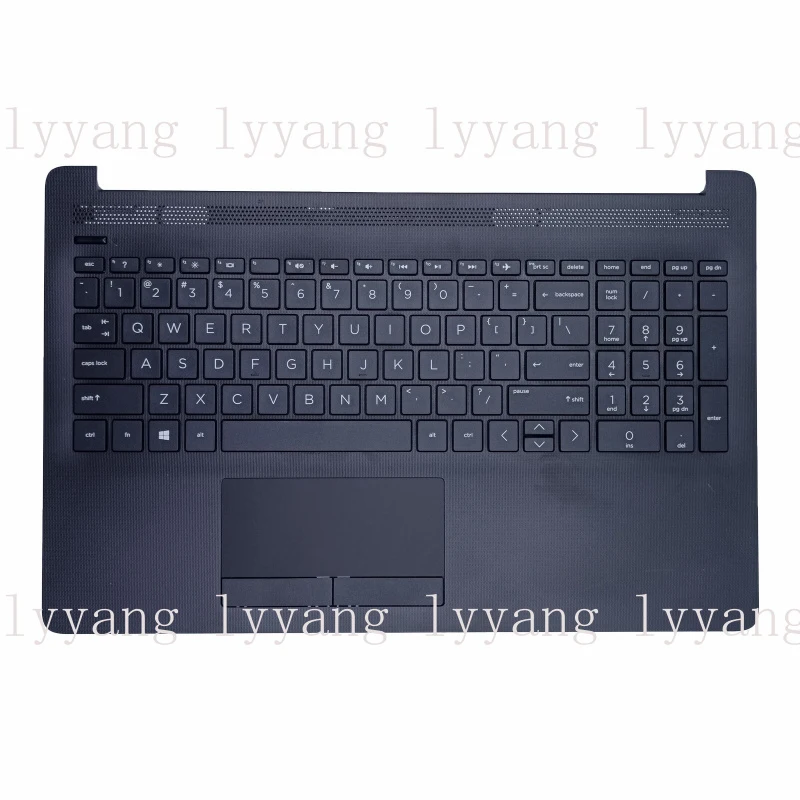f  For HP 15-DA 15T-DA 15-DB 15T-DB Palmrest Case w/ Keyboard Touchpad L20387-001