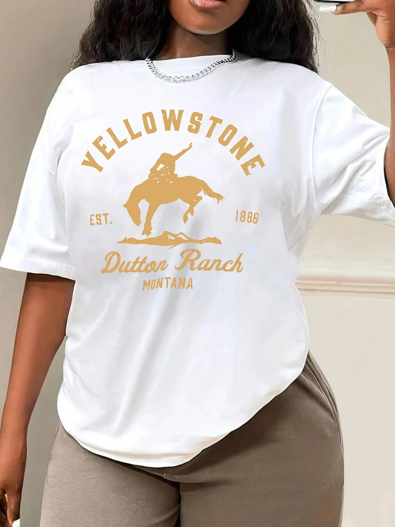 

Ковбойская езда на лошади с принтом, женская модная футболка, летний женский топ, повседневная трендовая женская рубашка с короткими рукавами