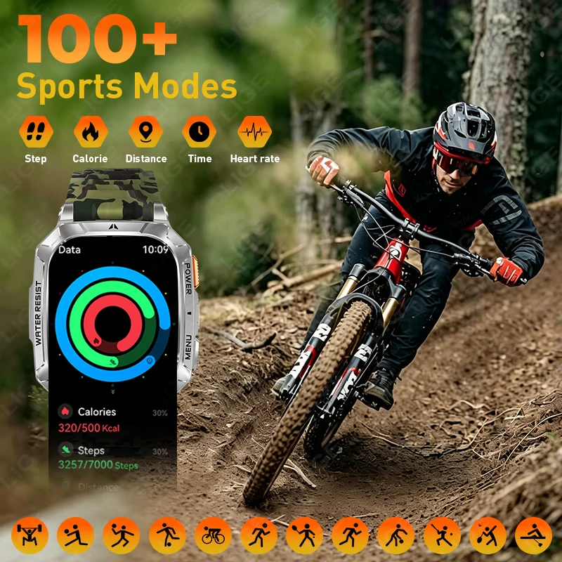 LIGE New Outdoor Smart Watches - Outdoor Lighting Ip Rating recension och pris