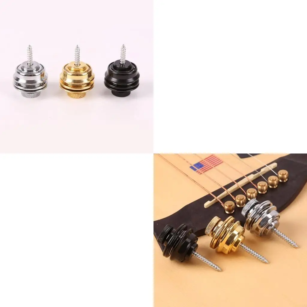 Security Fast Release Straplock Strap Retainer Systems Guitar Strap Lock Button