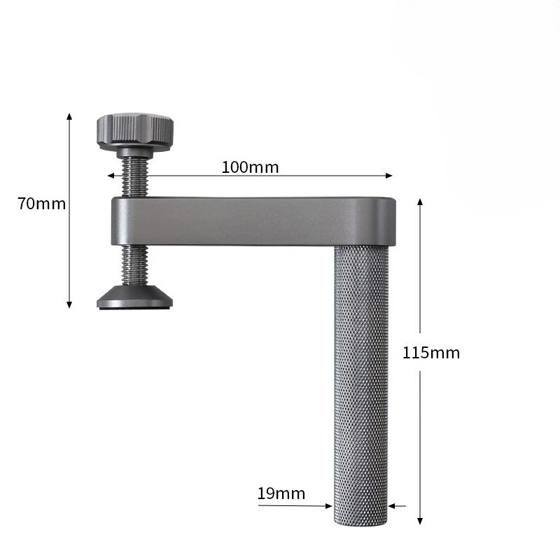 

Деревообрабатывающий быстрый пресс-машина, настольный зажим для нажимной пластины, ручной зажим, аксессуары из алюминиевого сплава, верстак, вспомогательный инструмент
