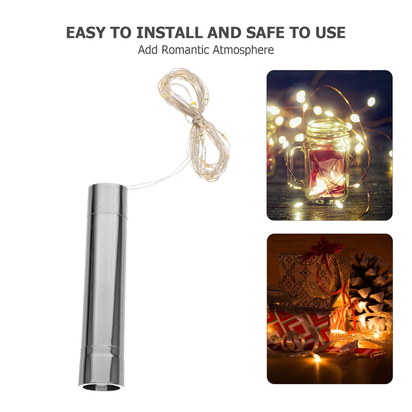 1 قطعة LED زجاجة ضوء سلسلة سدادة مصباح للزينة ضوء دافئ جو رومانسي لقضاء عطلة حفل زفاف سلسلة مصباح