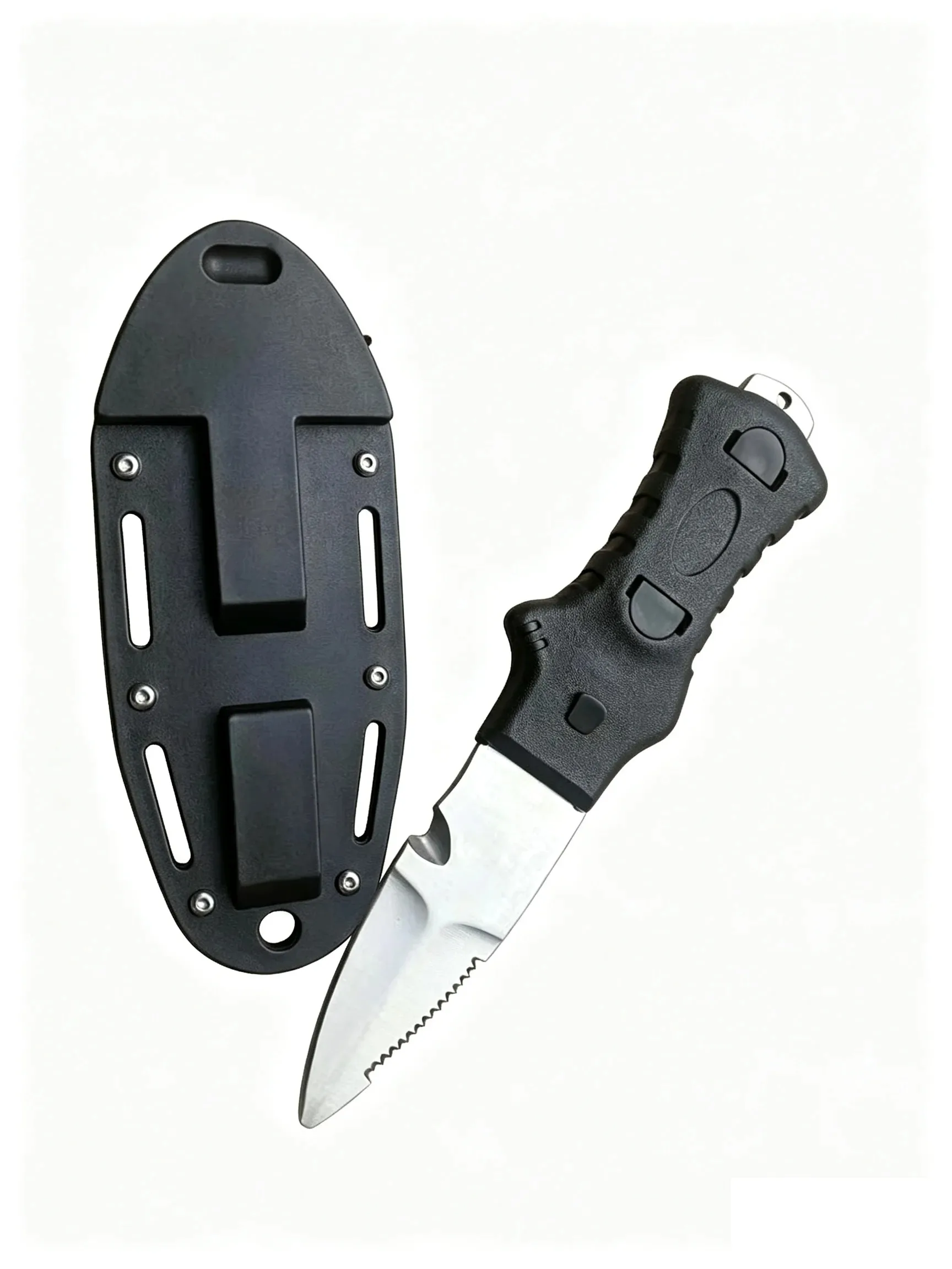 Stainless Steel Dive Knife, Outdoor Water Rescue Rope Cutter, Diving Tool, Emergency Cutting Device for Scuba, Snorkel image 2