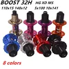 RUJIXU MTB 자전거 허브 XM490 PRO CR-MO 스틸 부스트 32 홀 15x110 12x148MM TA Thru HG THRU 자전거 1