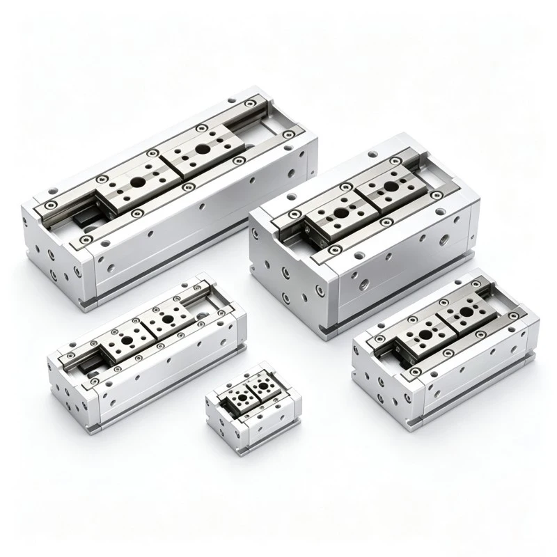 HFD20-40   Pneumatic Slim Finger Cylinder, Low-Profile Compact Gripper for Precision Positioning Equipment