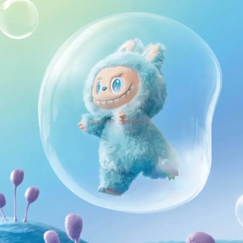 2025 POPMART Labubu V3 الوحوش الكبيرة في سلسلة الطاقة الفينيل قلادة صناديق أعمى Kawaii الشكل الوجه دمية المفاتيح هدايا عيد الميلاد