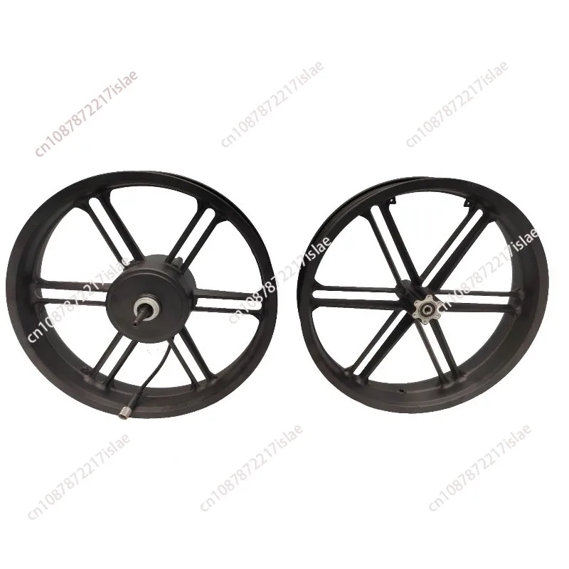 20 Inch Magnesium Alloy Integrated Hub Wheel Motor, Electric In-wheel Motor for Snowmobile & Electric Vehicle