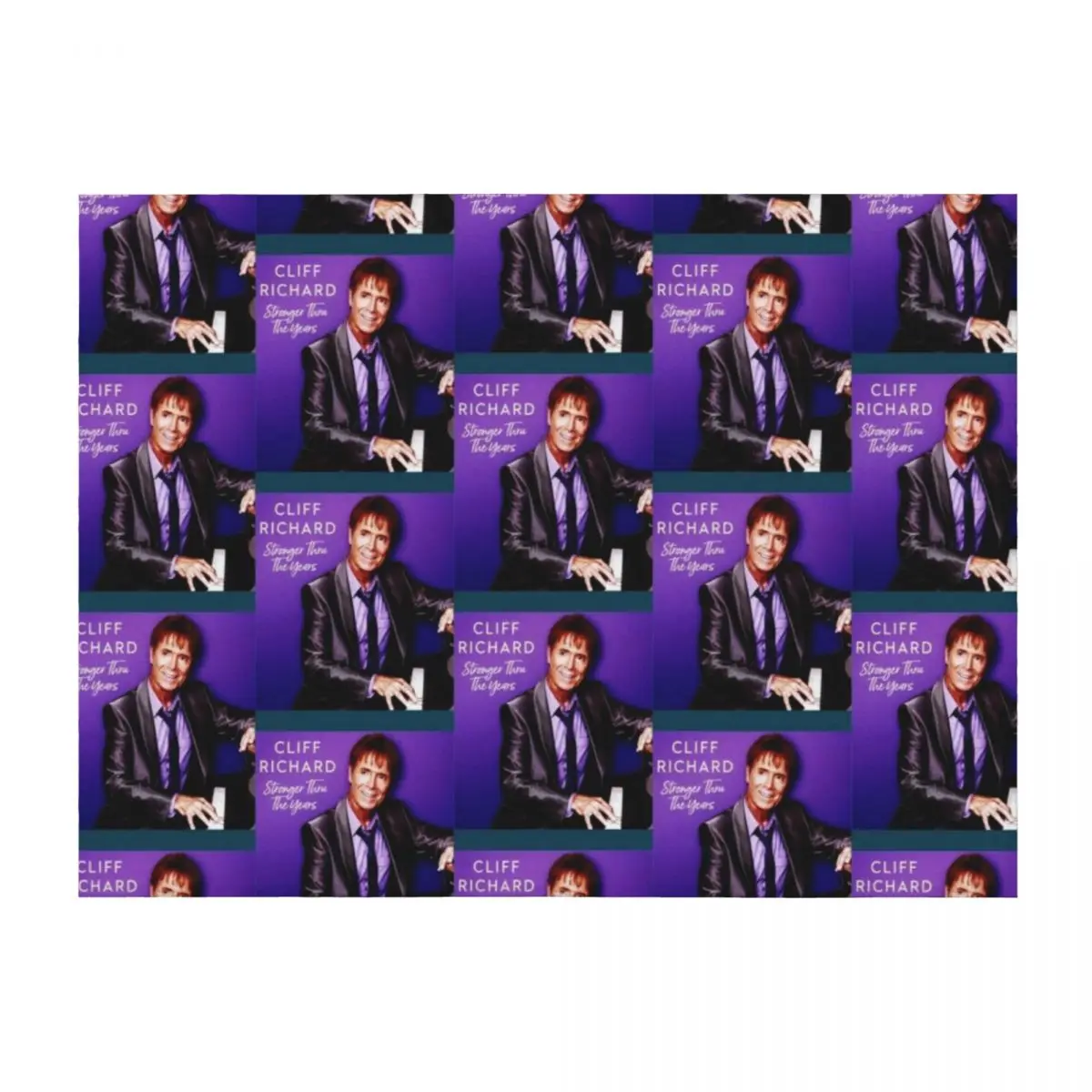 

cliff richard Throw Blanket Sofa Thermal Plaid on the sofa Luxury Blankets