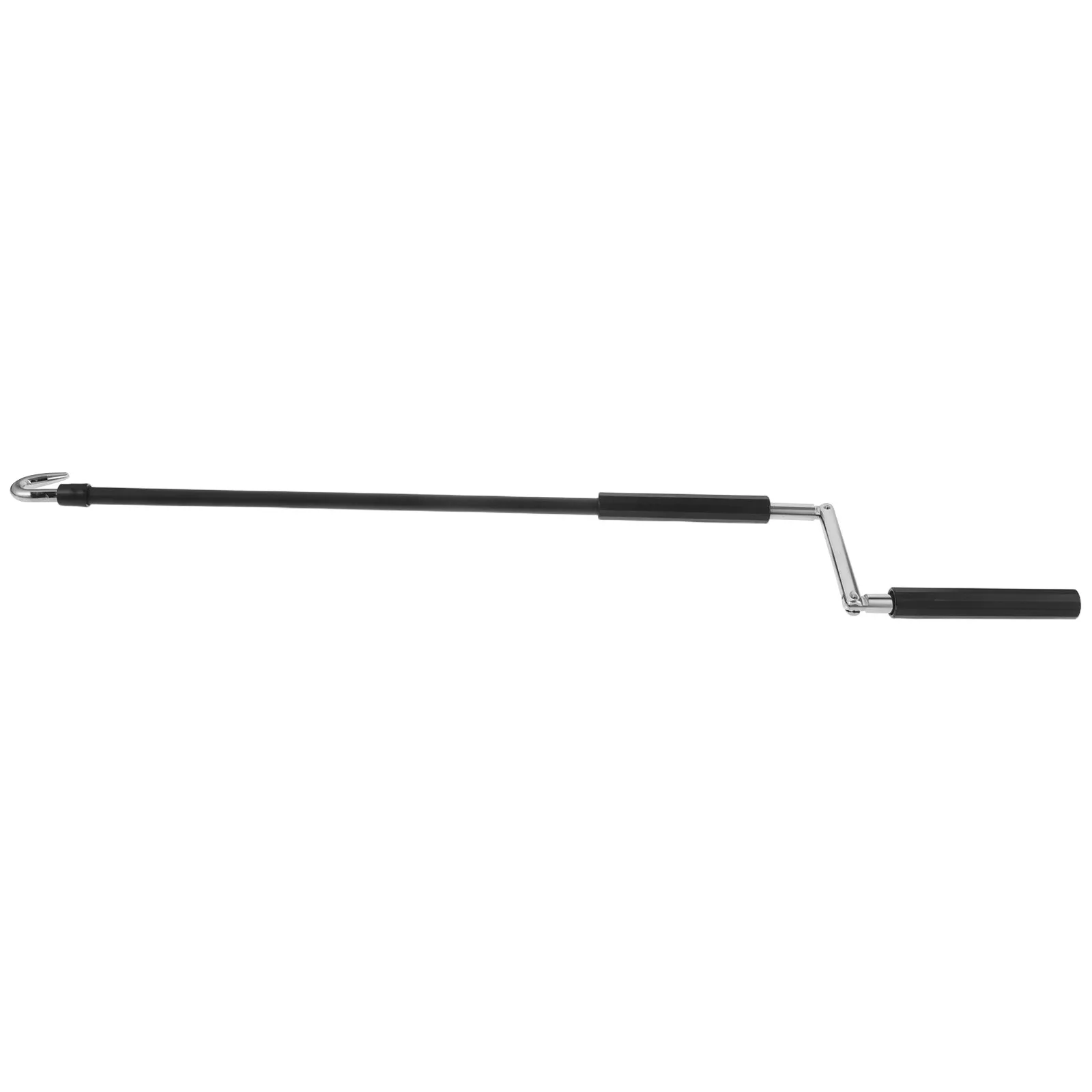 Outdoor Sunshade Roller Crank Telescopic Awning Crank Rod Metal Wand Ergonomic Handle for Patio Gazebo Retractable Shade