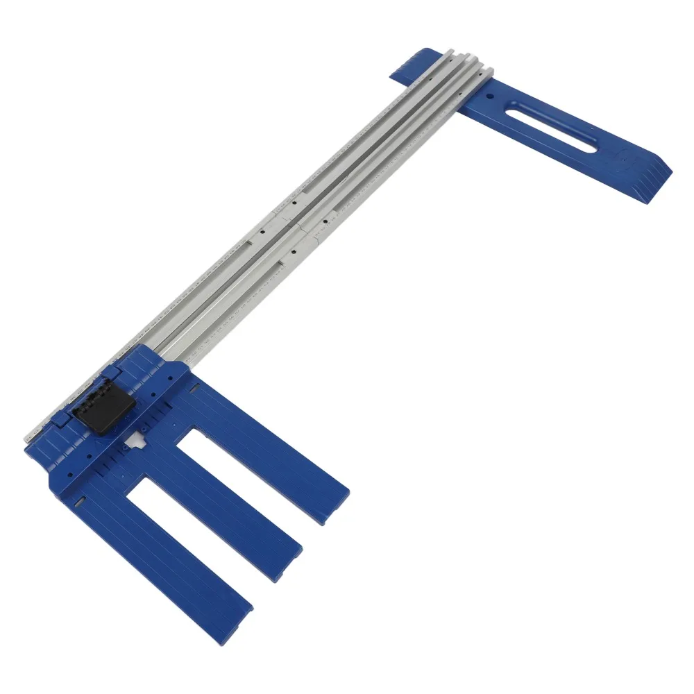 Aluminum Alloy Circular Saw Guide Rail Dual-Scale Multifunctional Circular Saw Track Universal Woodworking Guide Rail Carpenter