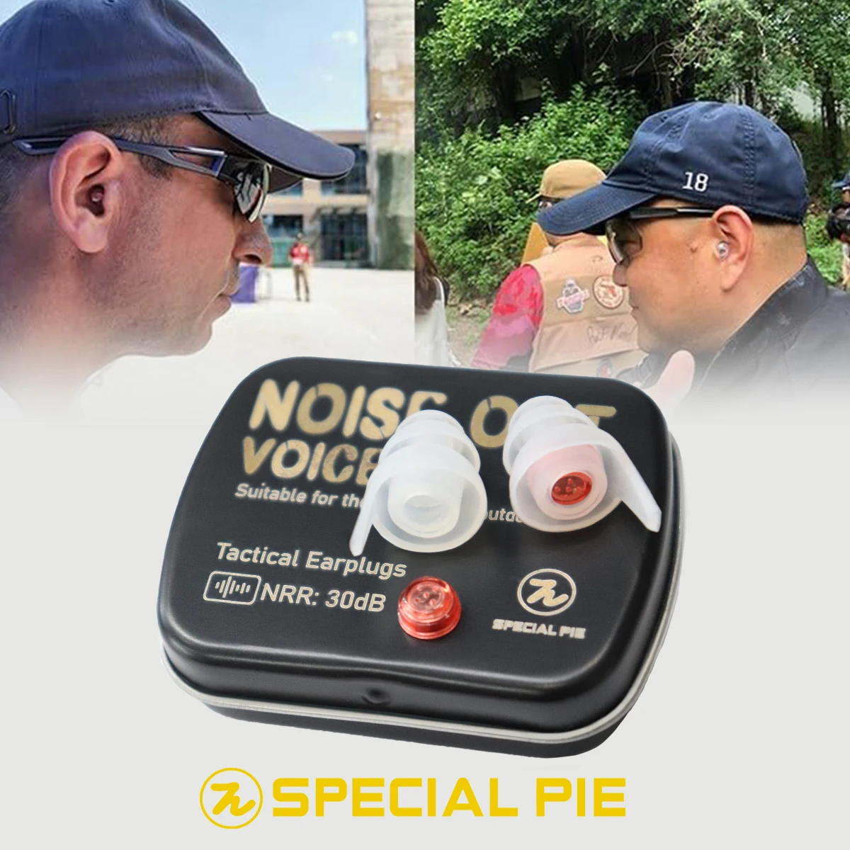 

SPECIALPIE Беруши Диапазон стрельбы Охота Защита слуха Наушники Активное шумоподавление Шумоподавление NRR30db