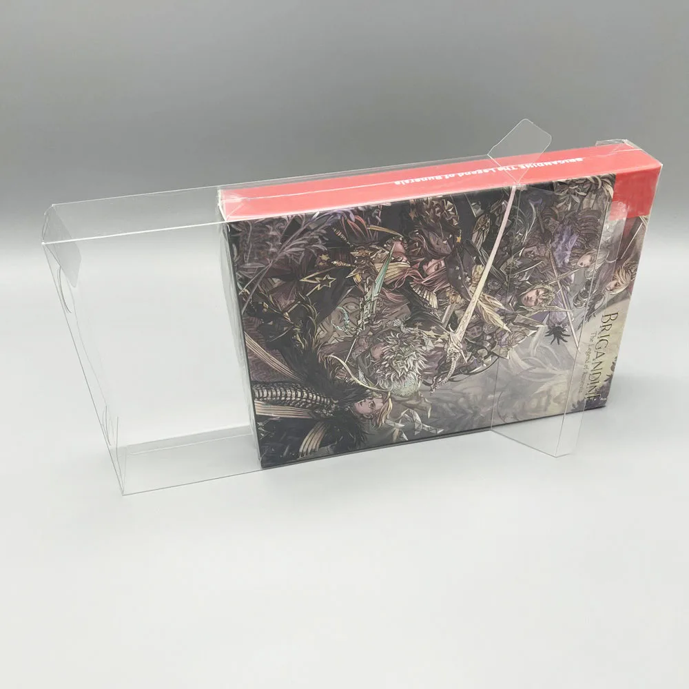 1 boîte de protection pour SWITCH NS Brigandine: The Legend of Runersia, édition limitée, vitrine transparente, boîte de collecte