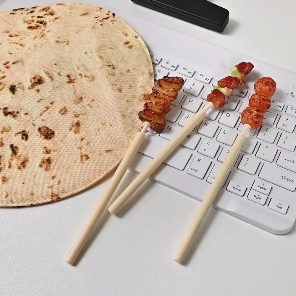 Pannenkoek Ontwerp Potlood Houder Grappige Pannenkoek Etui Grillige Pannenkoek Burrito Etui Houder Leuke Pen Organizer Voor School