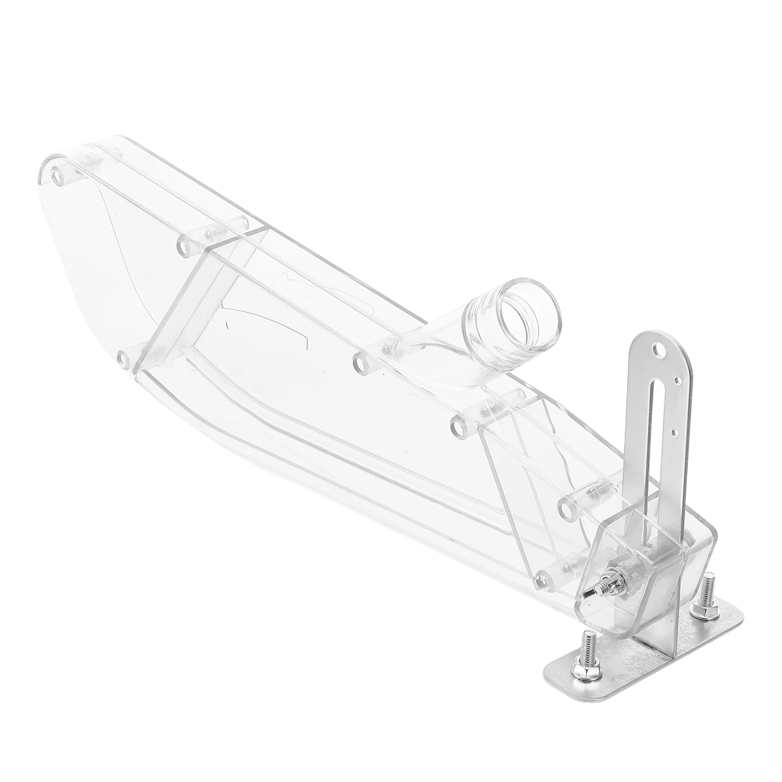 

Table Saw Dust Cover Transparent Safety Guard Fit Various Models Sturdy Construction Efficient Collection Universal