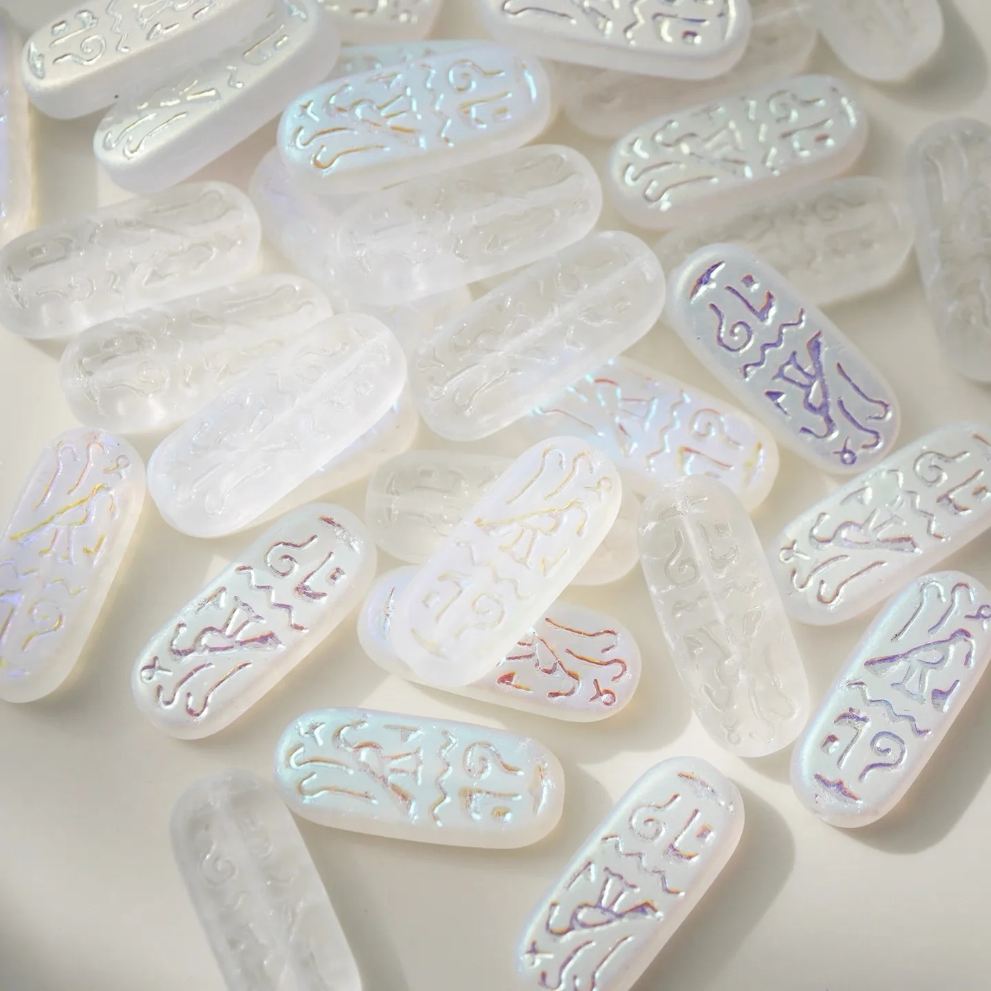 

6 шт. 25*10 мм свободные бусины-разделители для изготовления ювелирных изделий DIY браслеты ручной работы серьги