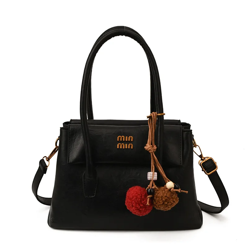 

Женская сумка через плечо 2025 года, большая сумка из натуральной кожи, просторная сумка-подушка для работы и путешествий, кошелек через плечо в стиле ретро в стиле бохо ​