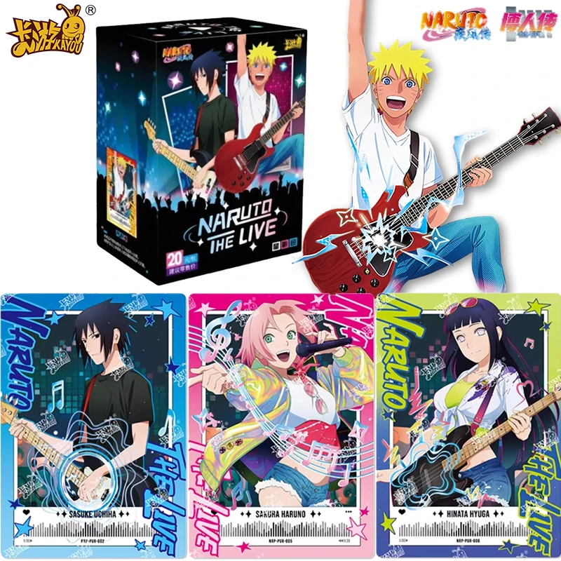 

KAYOU Genuine Naruto Card Concert Limited Edition Polaroid Photo Оригинальная коробка первой установки Легенда об иллюзине