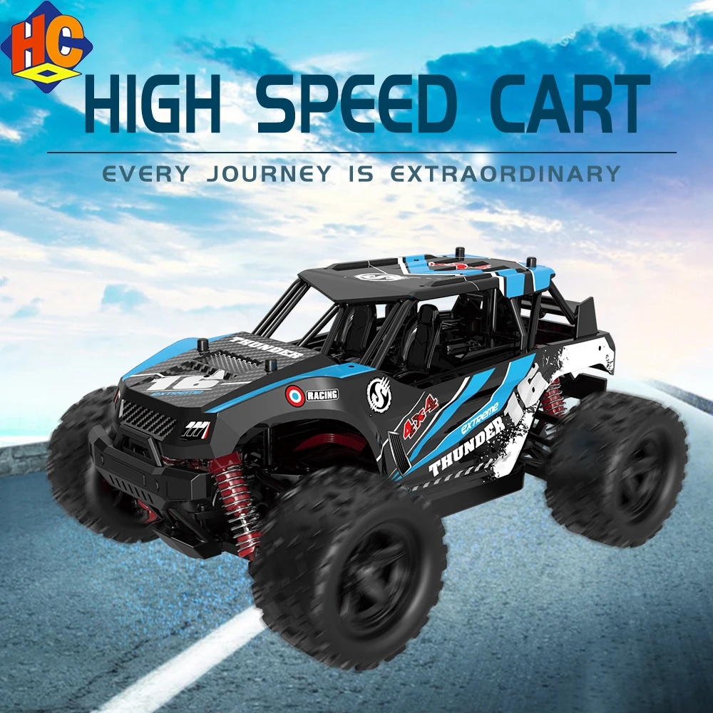 Professional RC Off-Road Vehicle Four-Wheel Drive  Drifting High Speed Charging Climbing Race Children's Toy Boy Adult Car