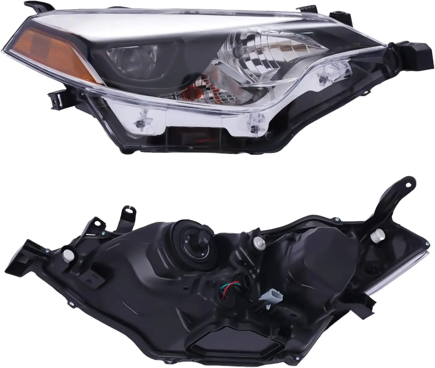 

Headlight Assembly For 2014 2015 2016 Corolla 4-Door Sedan Right Passenger Side LED Headlight Headlamp Front Head Light Lamp Rep