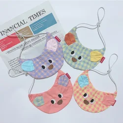 Pet Cats Dogs Saliva Wipes Cartoon Teddy Bear Bibs Saliva Bags Teddy Yorkshire Accessories Pet Supplies Puppy Bow Ties for Dogs