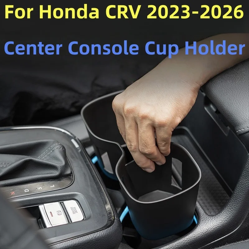 

Car Accessories For Honda CRV BREEZE 2023 2024 2025 2026 Hybrid Center Console Coasters Storage Box Water Cup Holder Organizer