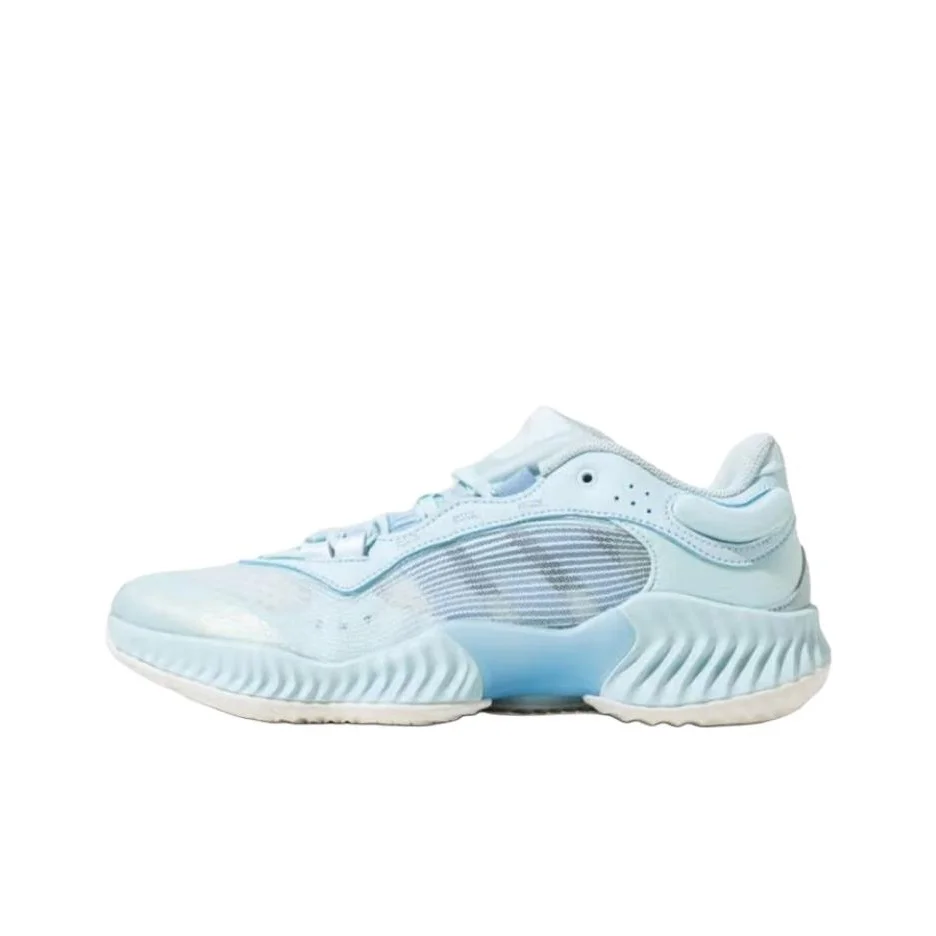 Adidas PRO VENTILATE Low top Basketball Shoes Men's Blue JH5839