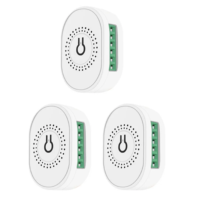 

A29F-3X Tuya Smart Wi-Fi вентилятор модуль переключателя потолочного вентилятора двухрежимный контроллер голосового переключателя сброса для Alexa Google Home белый