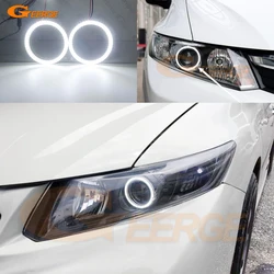 For Honda Civic IX Fb Sedan 2012 2013 2014 2015 Projector Headlight Ultra Bright LED Angel Eyes Halo Rings Kit Day Light