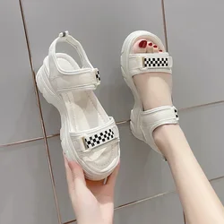 Ladies Shoes on Sale 2024 Brand Platform Women's Sandals Outdoor Casual Sandals Women Sports Wedges Open Toe Outdoor Shoes Women