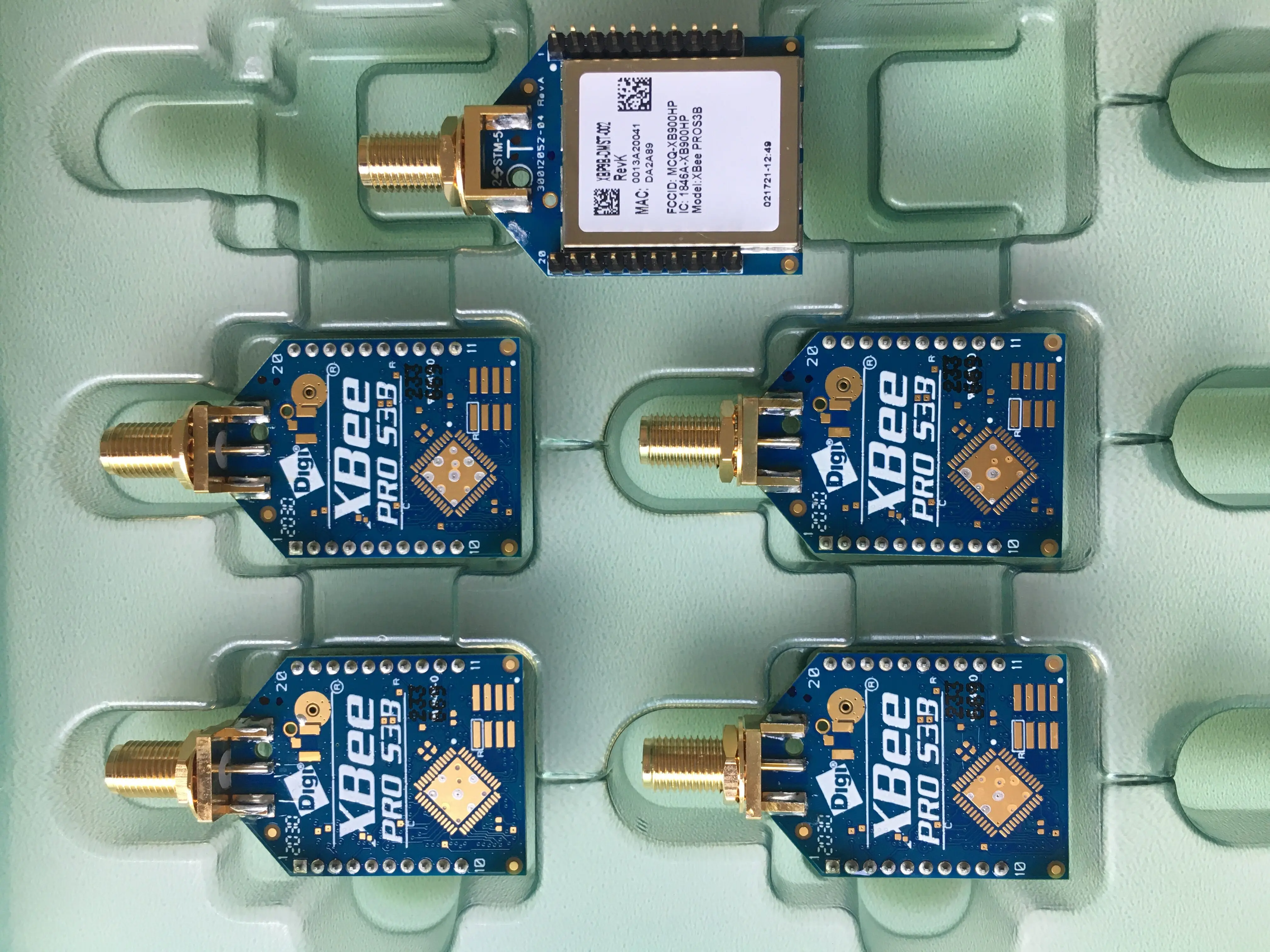 XBee S3B 900HP 900M Modul Transmisi Data Nirkabel XBP9B-DMST-002 Tersedia, Modul RF Siap Dikirim