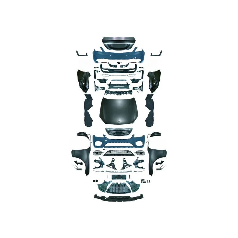 ThrustWorks Premium Car Accsori New W 0- Upgr W S4 Body Kit Front/Rear Bumper Tail S Diffuse High Quality