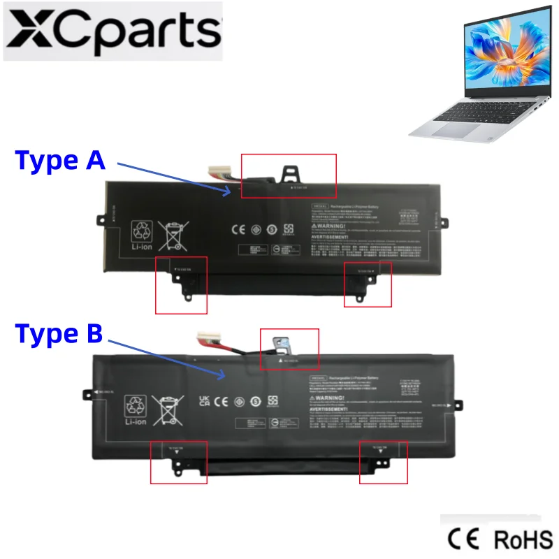 

Новый аккумулятор для ноутбука HK04XL для HP EliteBook X360 1030 G7 1030 G8 1040 G7 1040 G8 серии L84352-005 L82391-005 HSTNN-IB9H
