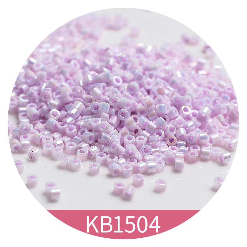 2mm Glass Seed Beads 10/0 AB Opaque Color Japanese Spacer Seedbead for DIY Sewing Jewelry Making Earring Bracelet