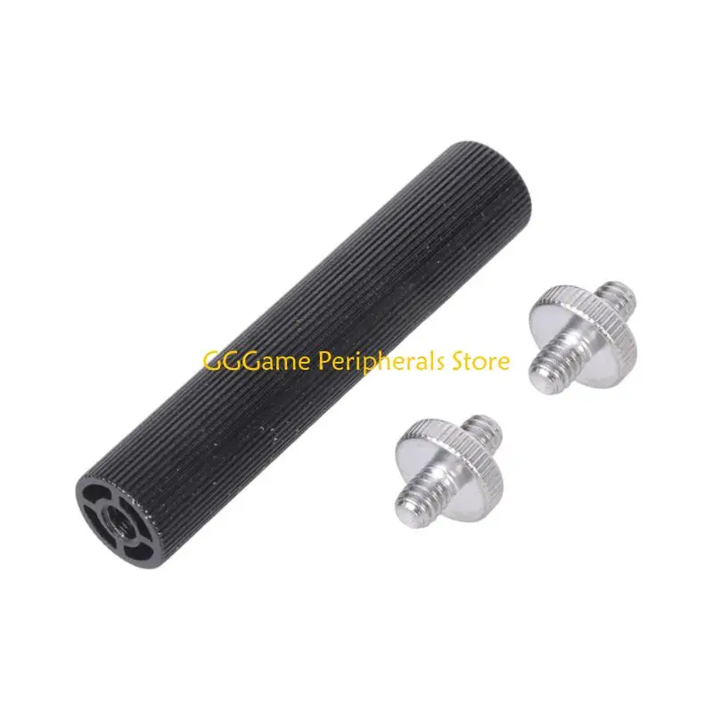 U55B Light Stand Mount Extension Bar 1/4 in, Camera Screw Rod with 2 Double-Ended Screws for Photo Support Use Daily