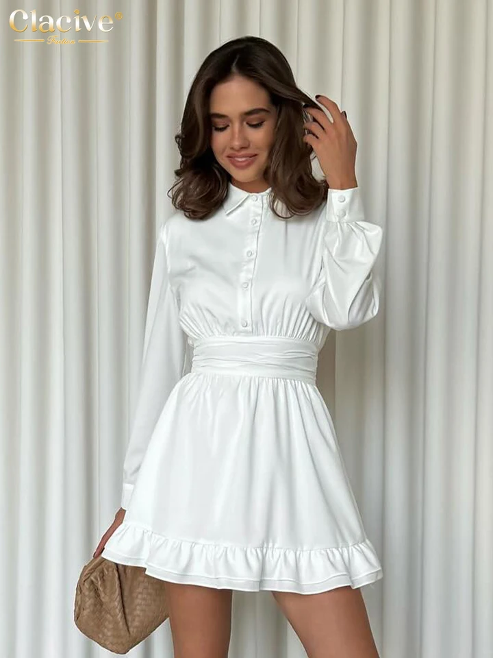 white collared dress Cindy Midi / | MESHKI its the perfect balance between cute and glam Hinvhai Women's Sleeveless Button Down