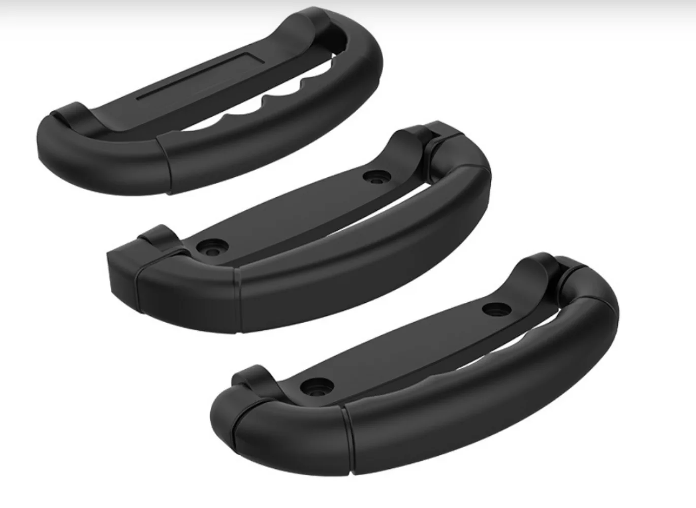 5pcs Plastic Luggage Suitcase Case Box Pull Replacement Carrying Handle Strap Air Bags Box Accessories 108/125/160mm