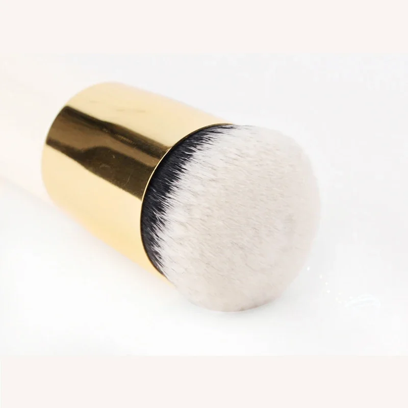 Brocha de maquillaje cosmética profesional Chubby Pier, brocha plana para base, crema, nuevo