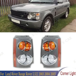 Front Bumper Headlight Side Corner Turn Signal Light Indicator Lamp Euro Style For Land Rover Range Rover L322 2003 2004 2005